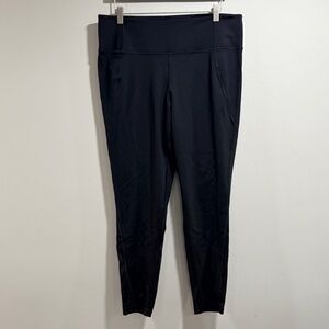 Livi Active Women's Black Ankle Athletic Leggings Size 18